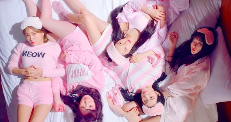 Red Velvet encabeza las listas musicales en tiempo real con “Bad Boy”