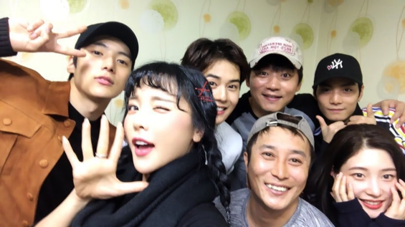 Minhyuk de MONSTA X y Jung Chaeyeon de DIA comparten fotos de 'Law Of The Jungle'