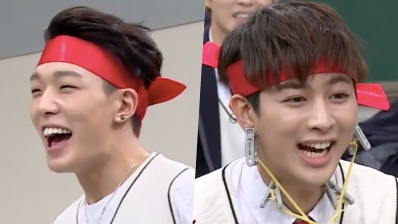 Bobby y Yunhyeong de iKON intentan demostrar su fuerza de manera divertida
