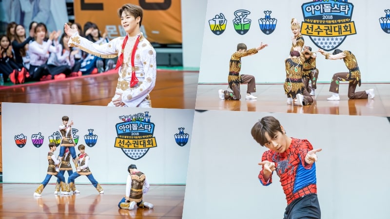 Los ídolos muestran su creatividad y talento en fotos del evento de aerobics del “2018 Idol Star Athletics Championships” reveladas