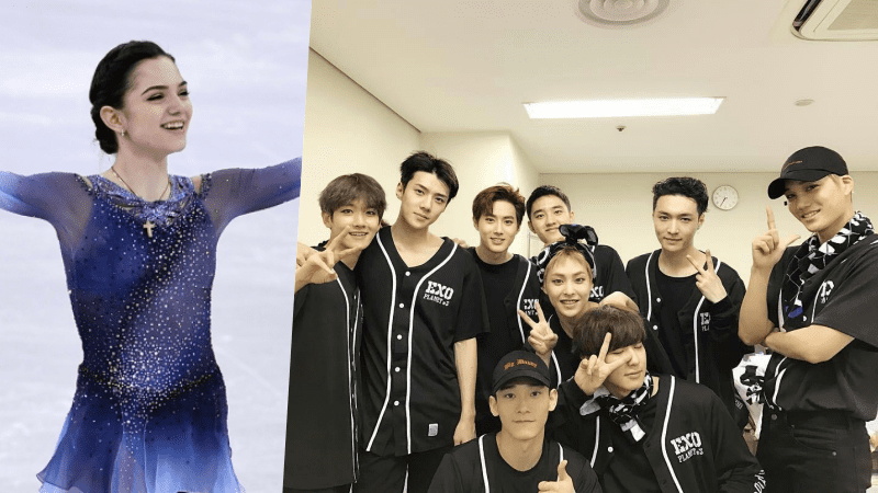 La patinadora artística rusa Evgenia Medvedeva habla sobre cómo EXO la inspira luego de establecer nuevo récord mundial