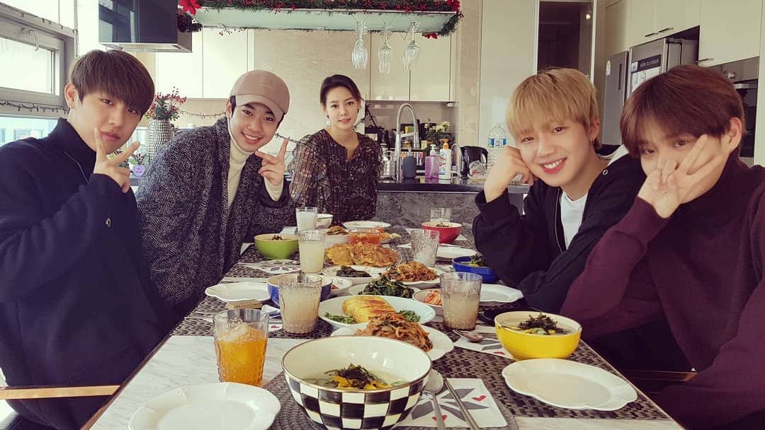 Park Woo Jin y Lee Dae Hwi de Wanna One + MXM se reúnen por el año nuevo lunar