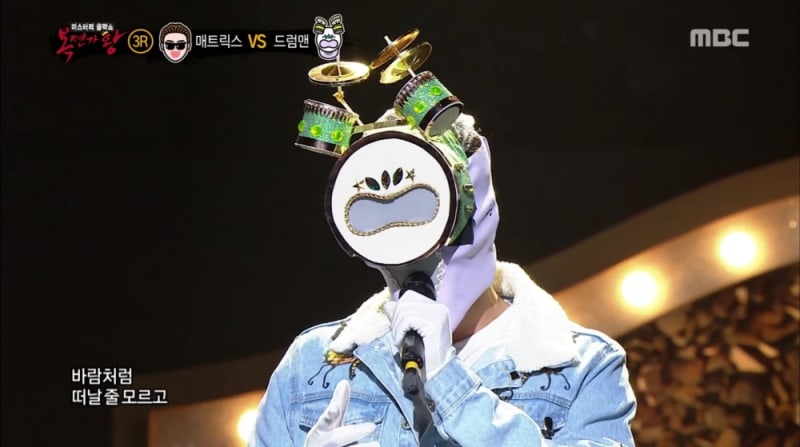 Vocalista principal de un grupo masculino muestra su poderosa voz en “King of Masked Singer”