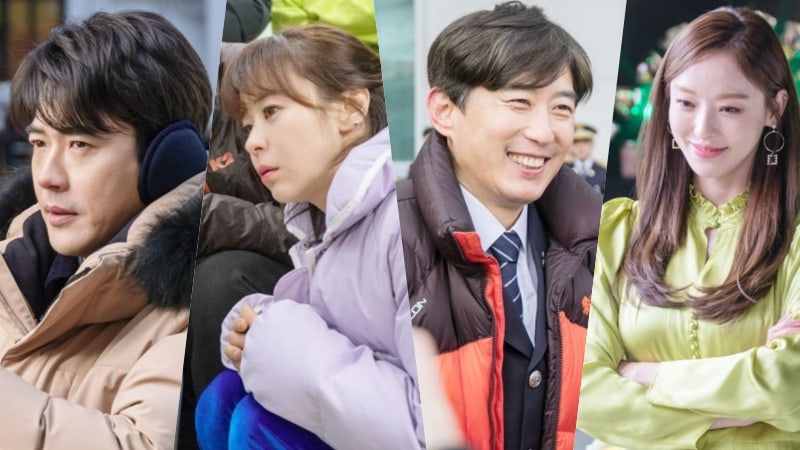 El elenco de “Mystery Queen 2” es trabajador y sonriente en el detrás de cámaras