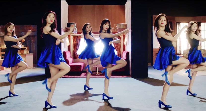 APRIL canta sobre “The Blue Bird” en su MV de regreso