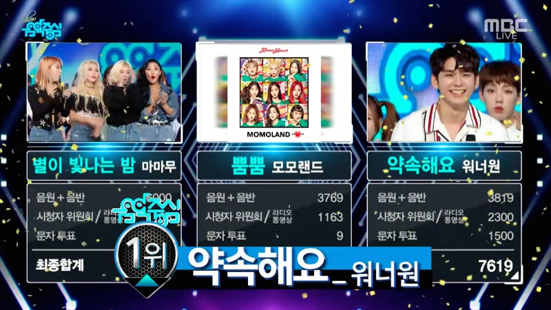 Wanna One logra su primer triunfo con “I.P.U.” en “Music Core”, actuaciones de GOT7, NCT 127, UP10TION, y más