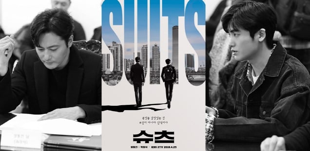 Jang Dong Gun y Park Hyung Sik ponen a prueba la química de su bromance en lectura de guión del remake de “Suits”