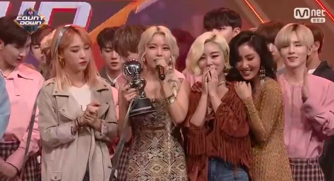 MAMAMOO consigue su séptima victoria para “Starry Night” en “M!Countdown”, actuaciones de GOT7, BSS de SEVENTEEN, NCT y más