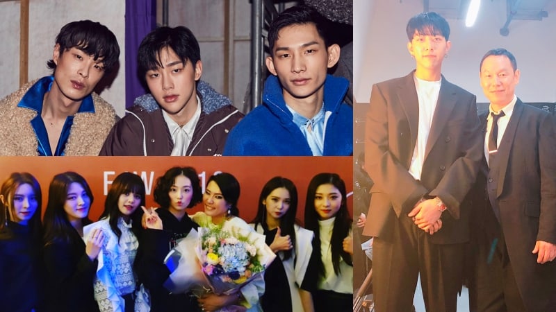 Idols toman la pasarela de la Semana de la Moda de Seúl Primera-Verano 2018
