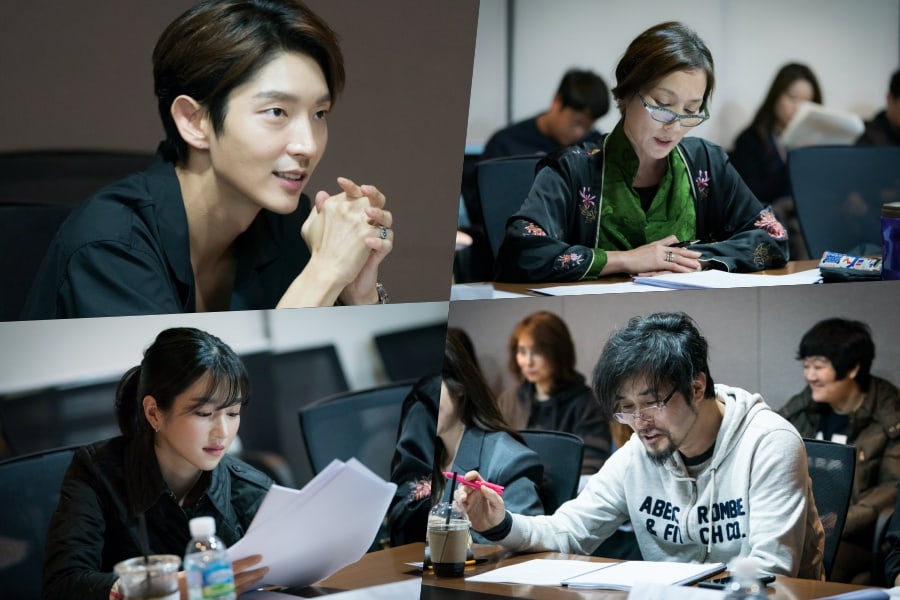 Lee Joon Gi y Seo Ye Ji, entre otros, participan en la lectura de guion del próximo drama de tvN