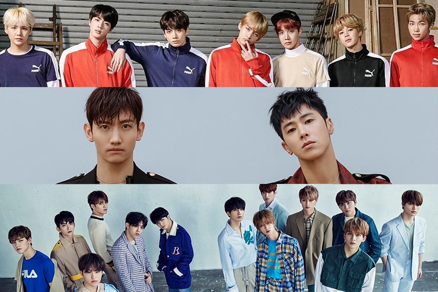 TVXQ muestra amor por BTS y SEVENTEEN