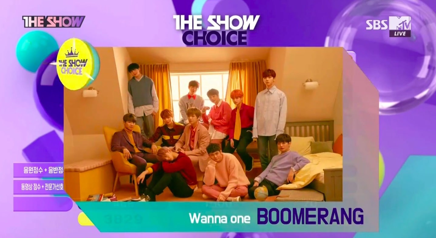 Wanna One consigue quinta victoria para “Boomerang” en “The Show” con una puntuación perfecta, actuaciones de MONSTA X, Oh My Girl BANHANA y más