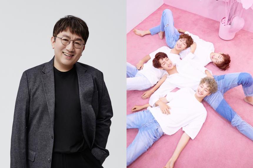 Se revela que Bang Shi Hyuk ha producido la nueva pista principal del grupo de chicos IZ