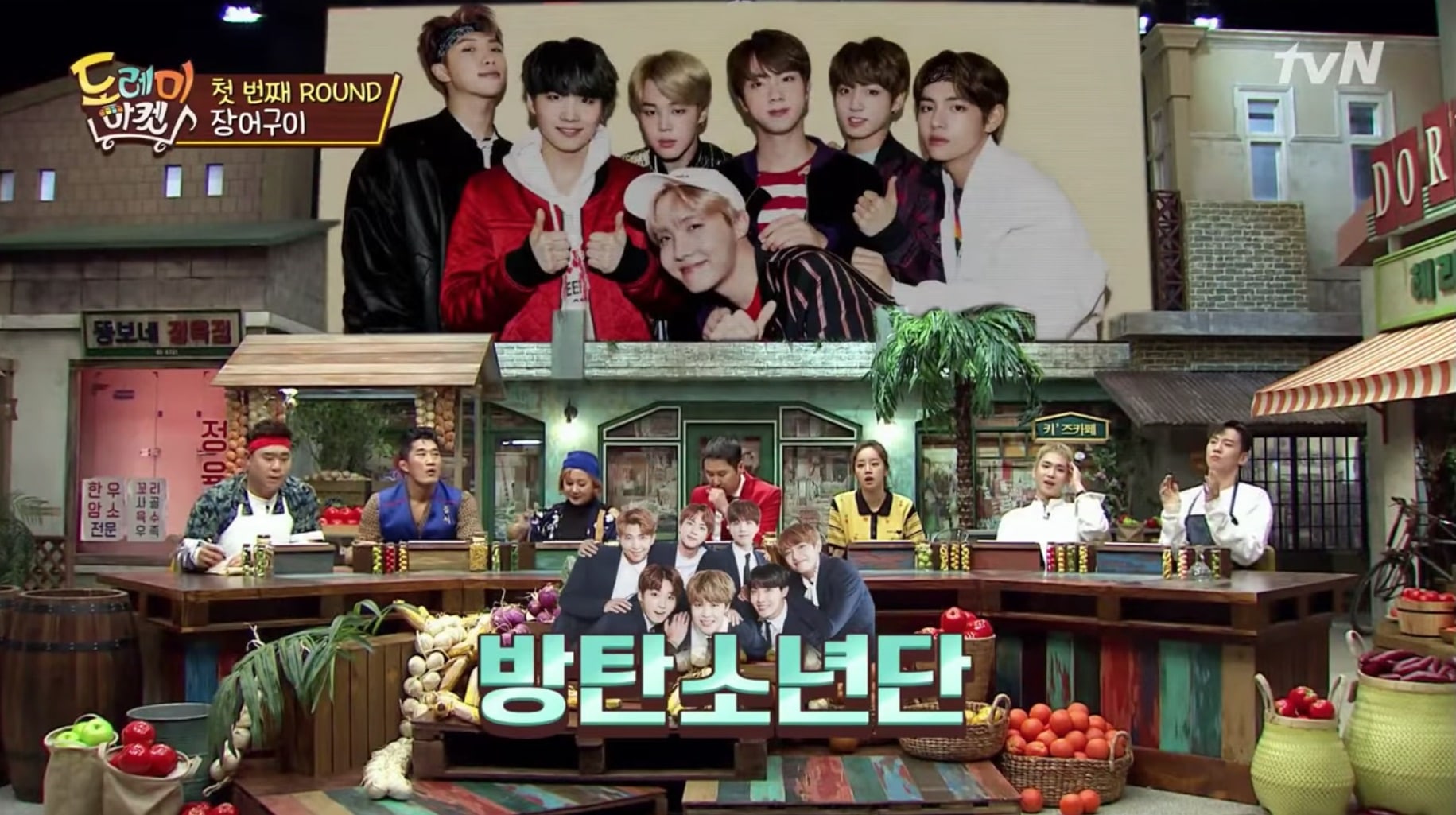 El reparto de “Do Re Mi Market” adivina la letra de canciones de K-Pop de BTS, Bolbbalgan4 y SEVENTEEN