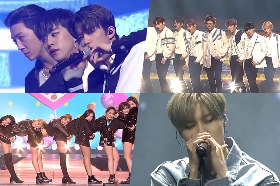 B.A.P, Wanna One, TWICE, Taemin, entre otros se presentan en “Music Bank” en Chile