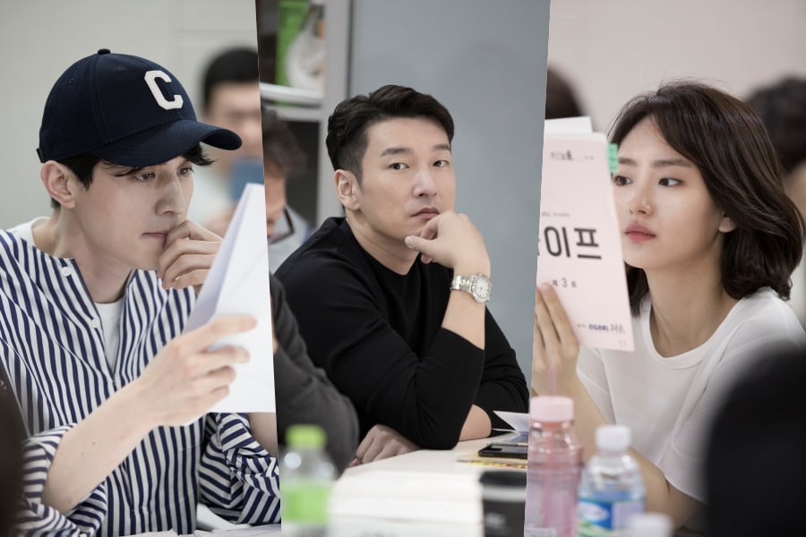 Lee Dong Wook, Cho Seung Woo, Won Jin Ah y el elenco de “Life” realizan primera lectura de guión