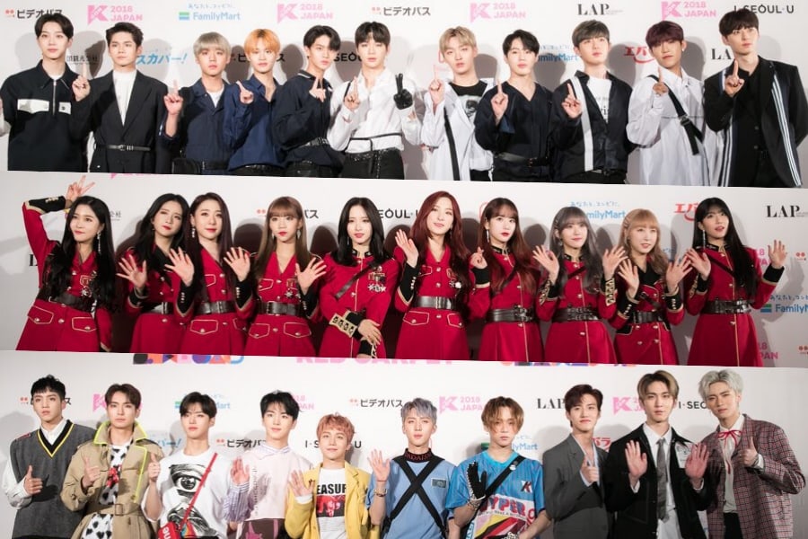 Ídolos iluminan la alfombra roja de los KCON 2018 en Japón: Día 1