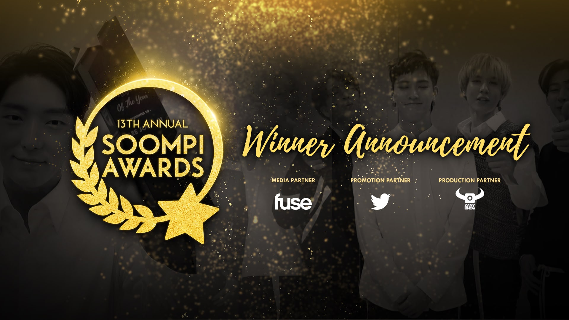 13ª edición anual de los Soompi Awards: Los ganadores