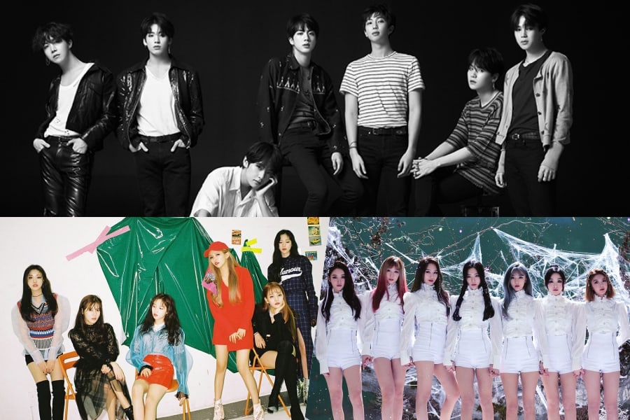 BTS, (G)I-DLE y DreamCatcher están en el Top 10 de la lista de álbumes mundiales de Billboard