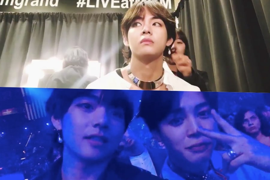 V de BTS comparte como fue su experiencia en los BBMAs en divertido video