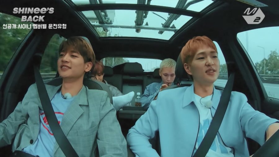 SHINee muestra sus diferentes personalidades mientras conduce en nuevo previo de su reality show