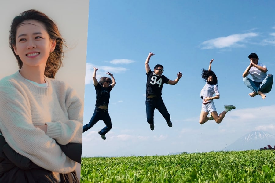 Son Ye Jin comparte divertidas fotos y videos mientras vacaciona con el elenco y equipo de “Pretty Noona Who Buys Me Food”