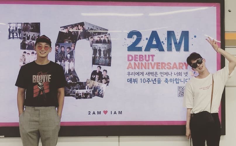 Jeong Jinwoon y Jo Kwon celebran juntos el décimo aniversario de 2AM