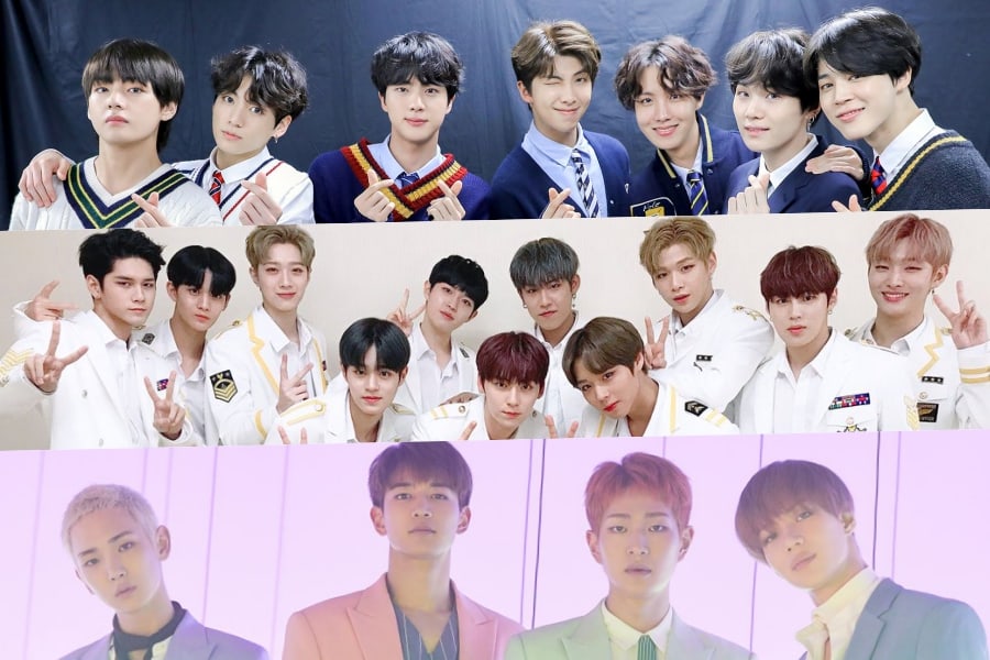 Se revela el ranking de reputación de marca de los grupos masculinos del mes de julio