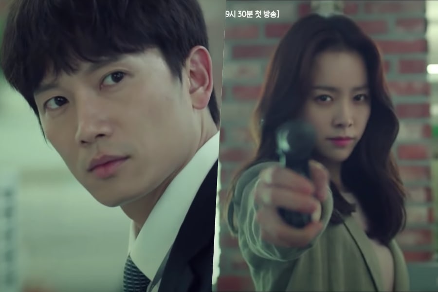 Ji Sung y Han Ji Min tienen una divertida dinámica en teasers de “Familiar Wife”