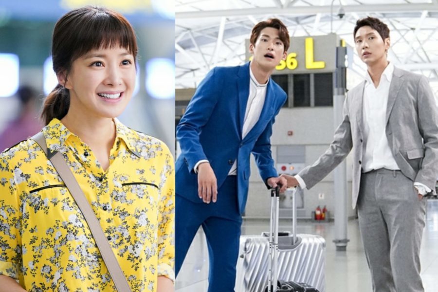 Ji Hyun Woo y Kim Jin Yeop tienen reacciones opuestas al encontrarse con Lee Si Young en “Risky Romance”