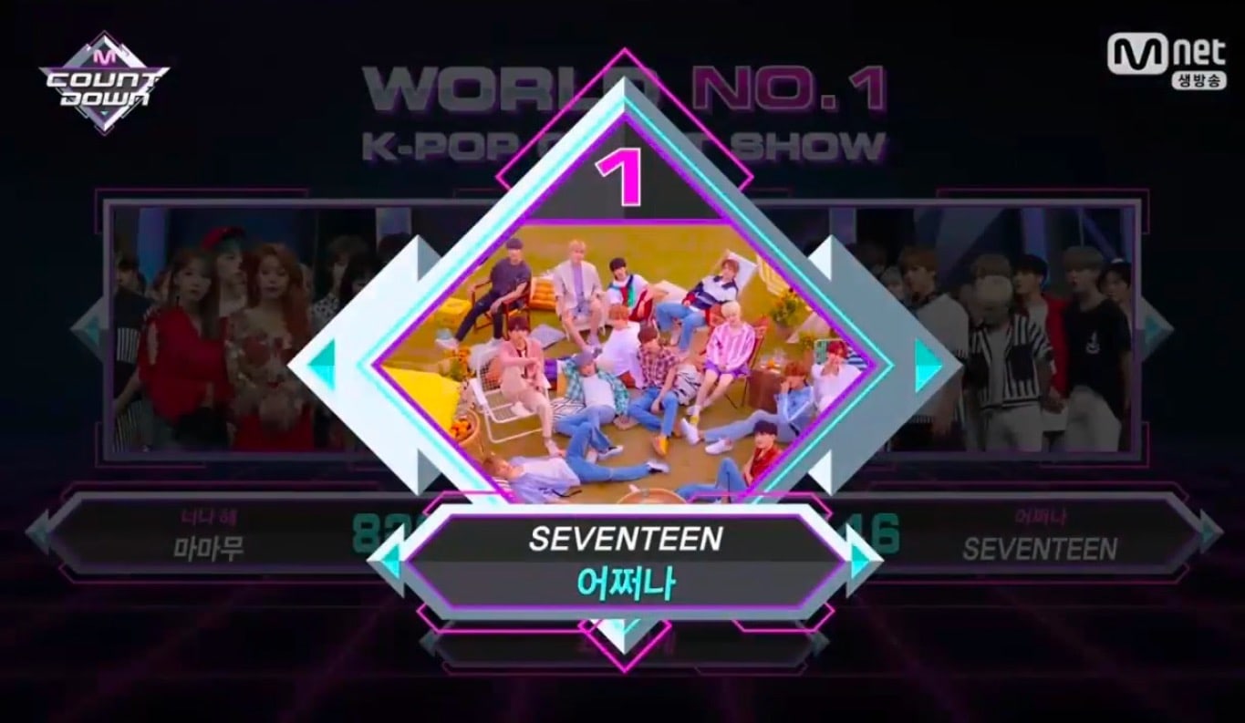 SEVENTEEN obtiene segunda victoria para “Oh My!” en “M!Countdown” – Presentaciones de FTISLAND, MAMAMOO y más
