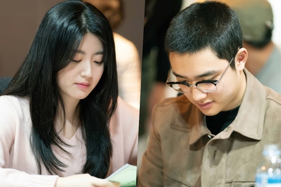 Se revelan fotos de la primera lectura de guión de nuevo drama protagonizado por Nam Ji Hyun y D.O de EXO