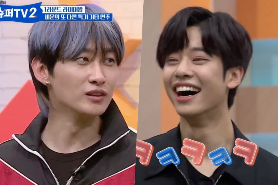 Eunhyuk de Super Junior y Kim Dong Hyun de MXM intentan la línea icónica de Park Seo Joon de “What’s Wrong With Secretary Kim”