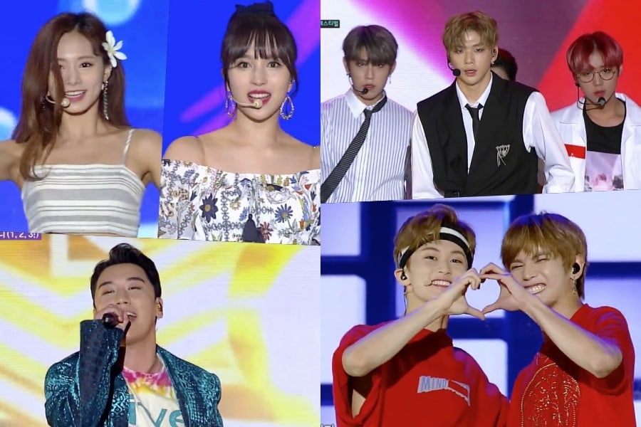 TWICE, Wanna One, Seungri, NCT 127 y más actúan en el episodio especial de “Music Core”
