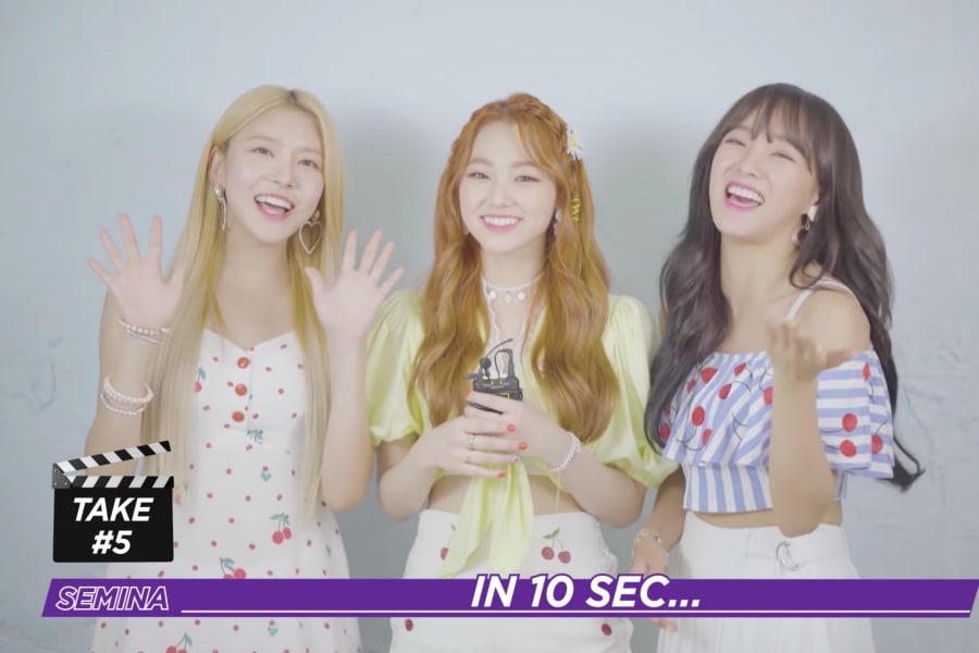 gugudan SEMINA responde preguntas rápidas y habla inglés en divertido video