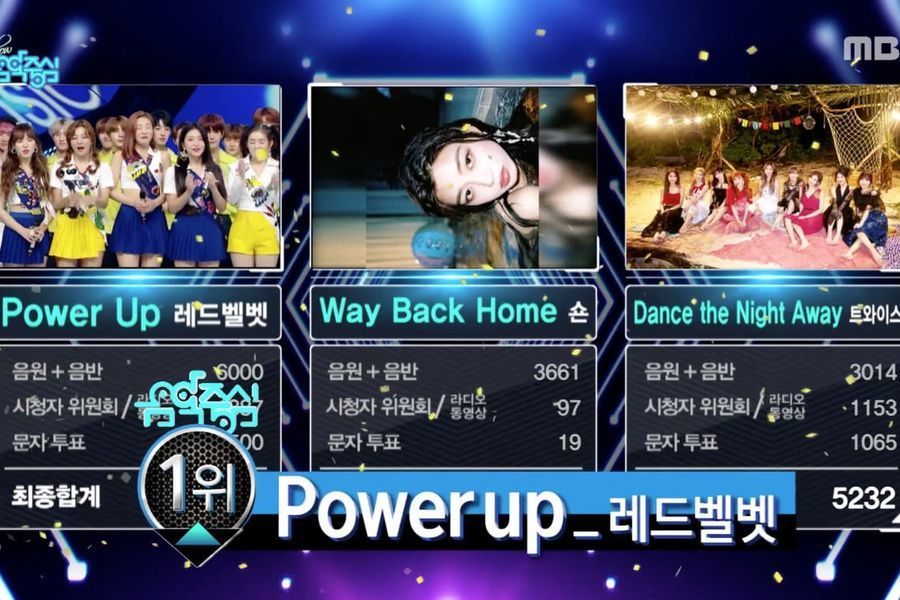 Red Velvet logra su tercera victoria con “Power Up” en “Music Core”; actuaciones de Super Junior D&E, (G)I-DLE, y más