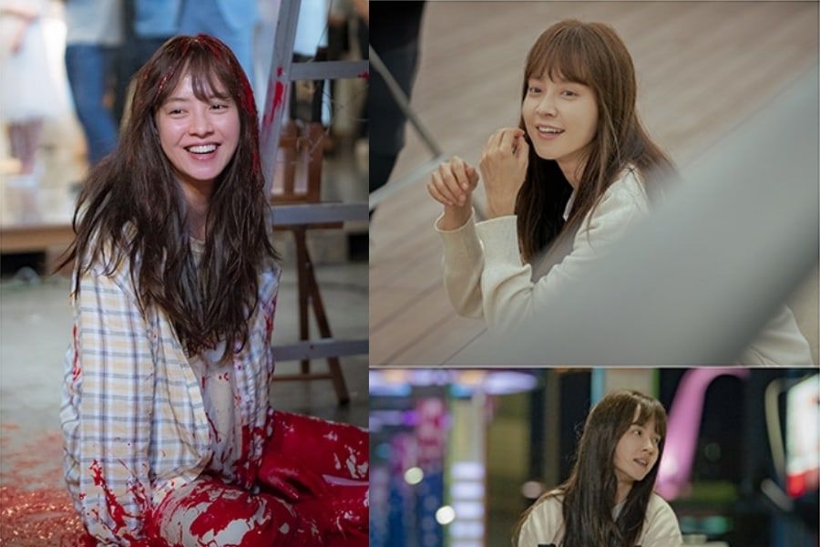 Song Ji Hyo sonríe brillantemente a través de cualquier desgracia detrás de cámaras de “Lovely Horribly”