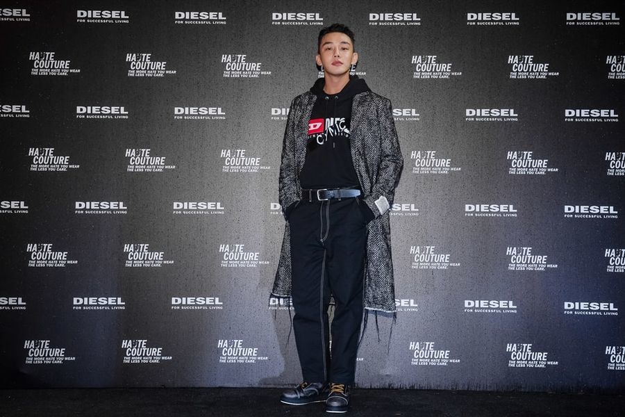 Yoo Ah In es el primer actor asiático en ser seleccionado como modelo global de la marca de moda Diesel