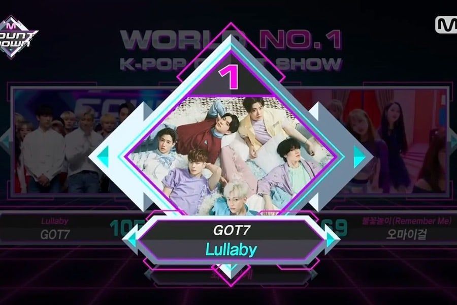 GOT7 logra su sexto trofeo con “Lullaby” en “M!Countdown”, actuaciones de Soyou, DAY6, Oh My Girl, y más