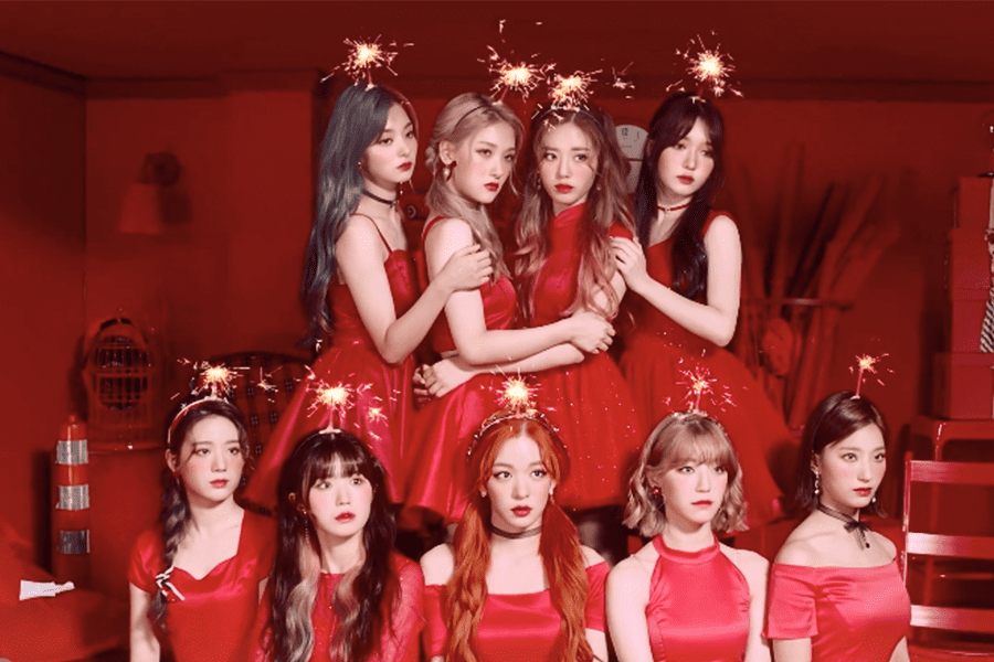 fromis_9 dice que sus sentimientos son como una bomba de amor en el MV