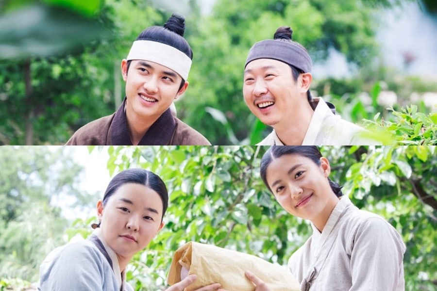 D.O. de EXO y Nam Ji Hyun muestra dulce química con co-estrellas de “100 Days My Prince”