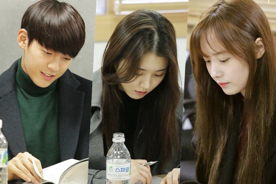 El próximo drama web de Minhyuk de BTOB, Baek Seo Yi y Woohe, realiza lectura de guión