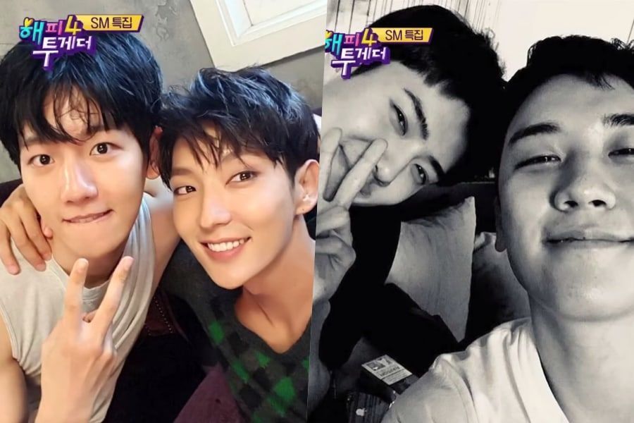 Baekhyun y Sehun de EXO hablan sobre ser amigos cercanos de Lee Joon Gi y Seungri de BIGBANG