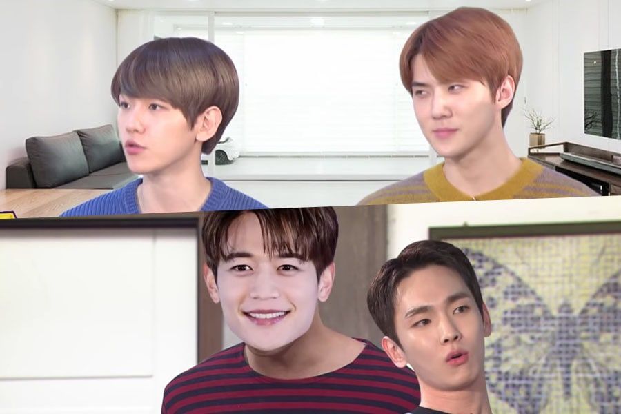 Key, Baekhyun y Sehun describen las diferentes formas cómo sus grupos terminan sus intensas discusiones