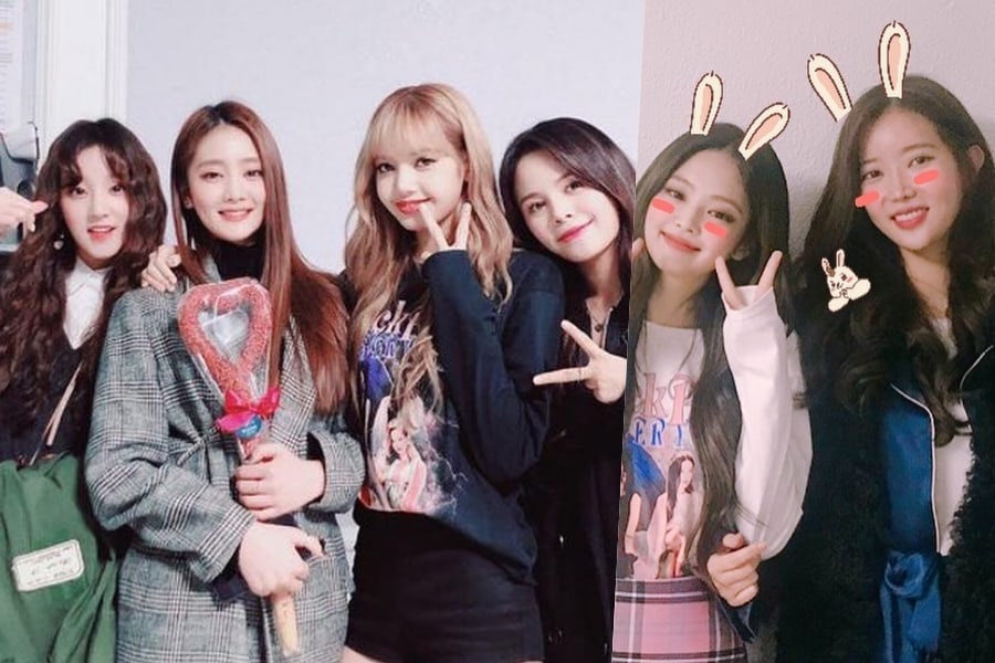 Yuqi y Minnie de (G)I-DLE, Sorn de CLC y Im Soo Hyang se reúnen con BLACKPINK en su concierto