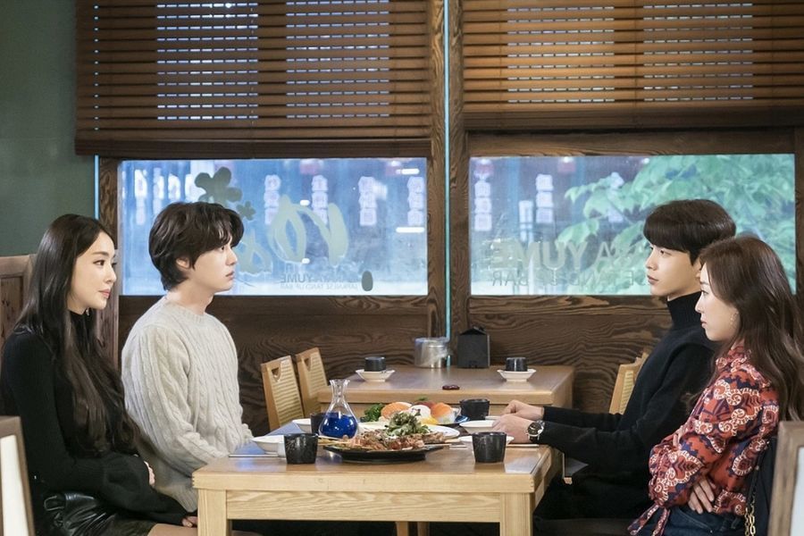 Seo Hyun Jin, Lee Min Ki, Ahn Jae Hyun y Lee Da Hee tienen la cita doble más incómoda en “The Beauty Inside”