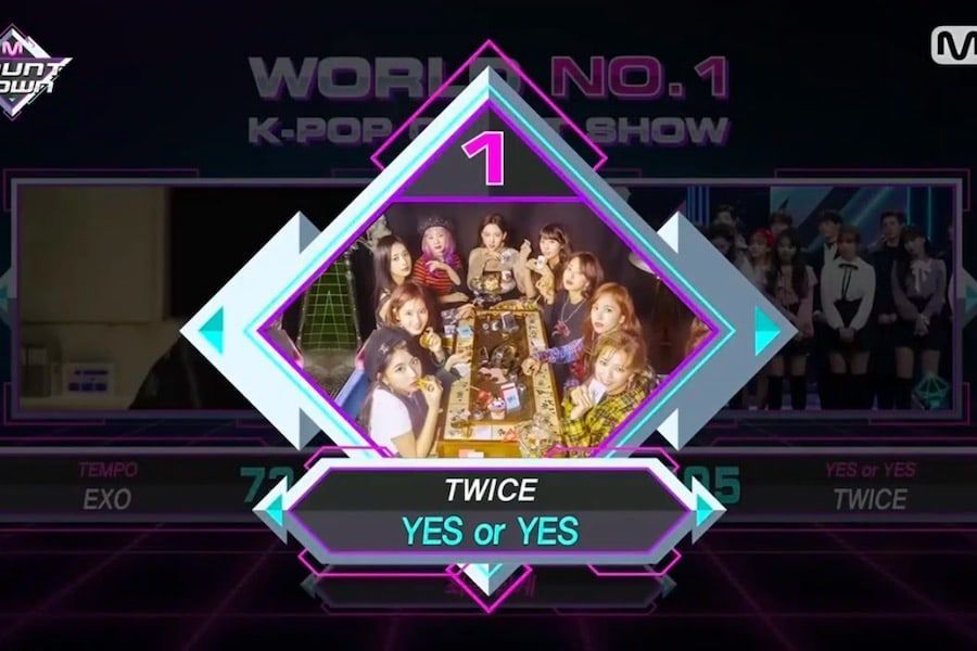 TWICE logra su segundo trofeo con “Yes Or Yes” en “M Countdown”; actuaciones de BTOB, MONSTA X, y más