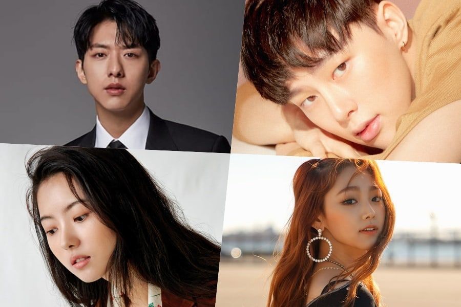 Lee Jung Shin de CNBLUE, Mina de gugudan, Kwon Hyun Bin y Lim Nayoung
