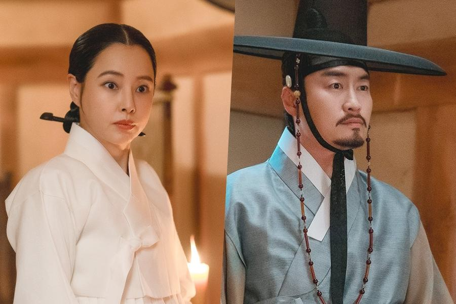 Honey Lee se sorprende al ver a Oh Eui Sik en un santuario en “Knight
