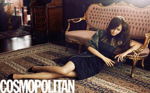SNSD Yuri Evokes Classical Diva Maria Callas in Cosmopolitan Korea